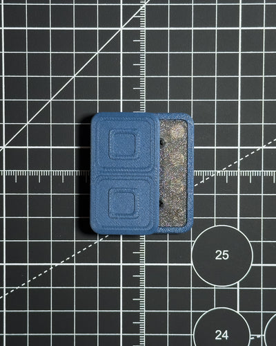 Echo Tile Fidget Slider - Maker's Choice, Indigo Blue PETG-CF
