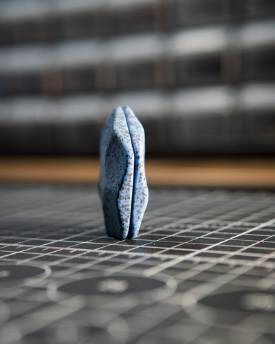 The ISO - Silent Magnetic Haptic Coin (Grip-Tec GripX, Classic Blue)