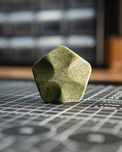 The ISO - Silent Magnetic Haptic Coin (Grip-Tec GripX, OD Green)