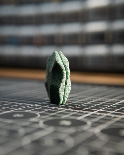 The ISO - Silent Magnetic Haptic Coin (Grip-Tec GripX, Seafoam)