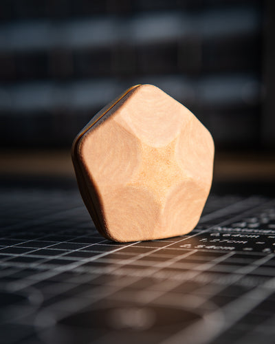 The ISO - Silent Magnetic Haptic Coin (Richlite)
