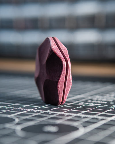 The ISO - Silent Magnetic Haptic Coin (Richlite)