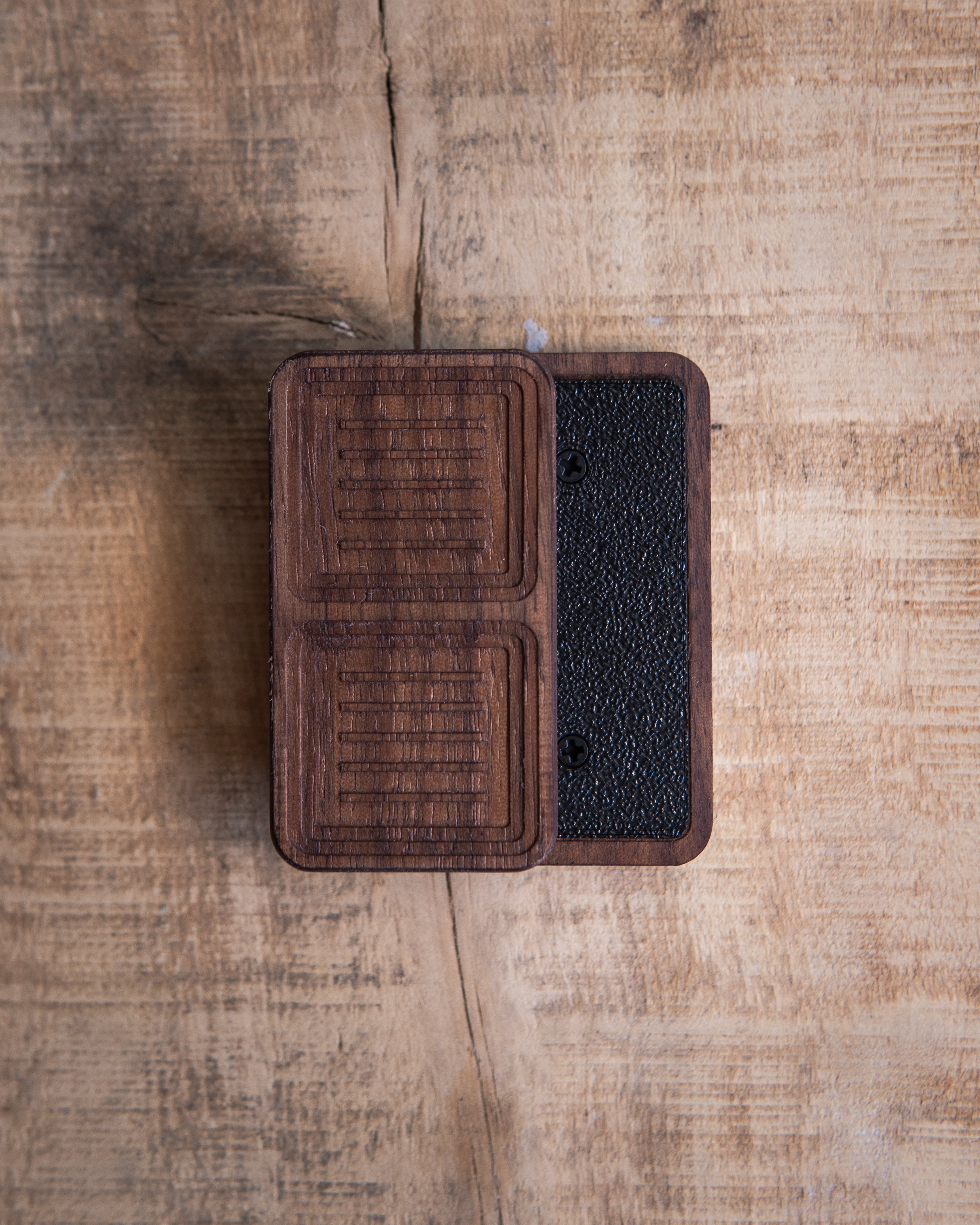 Tile Fidget Slider - Maker's Choice, Walnut #2