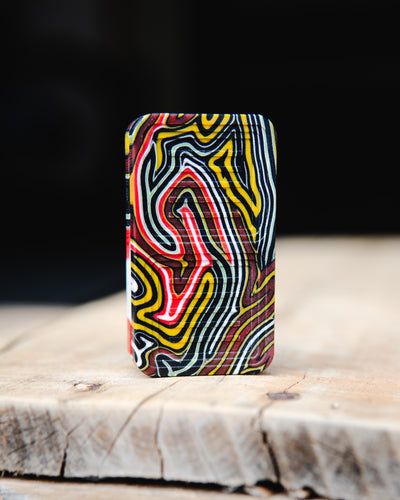 Tile Fidget Slider (Gen 1) - Maker's Choice, Chaos Micarta