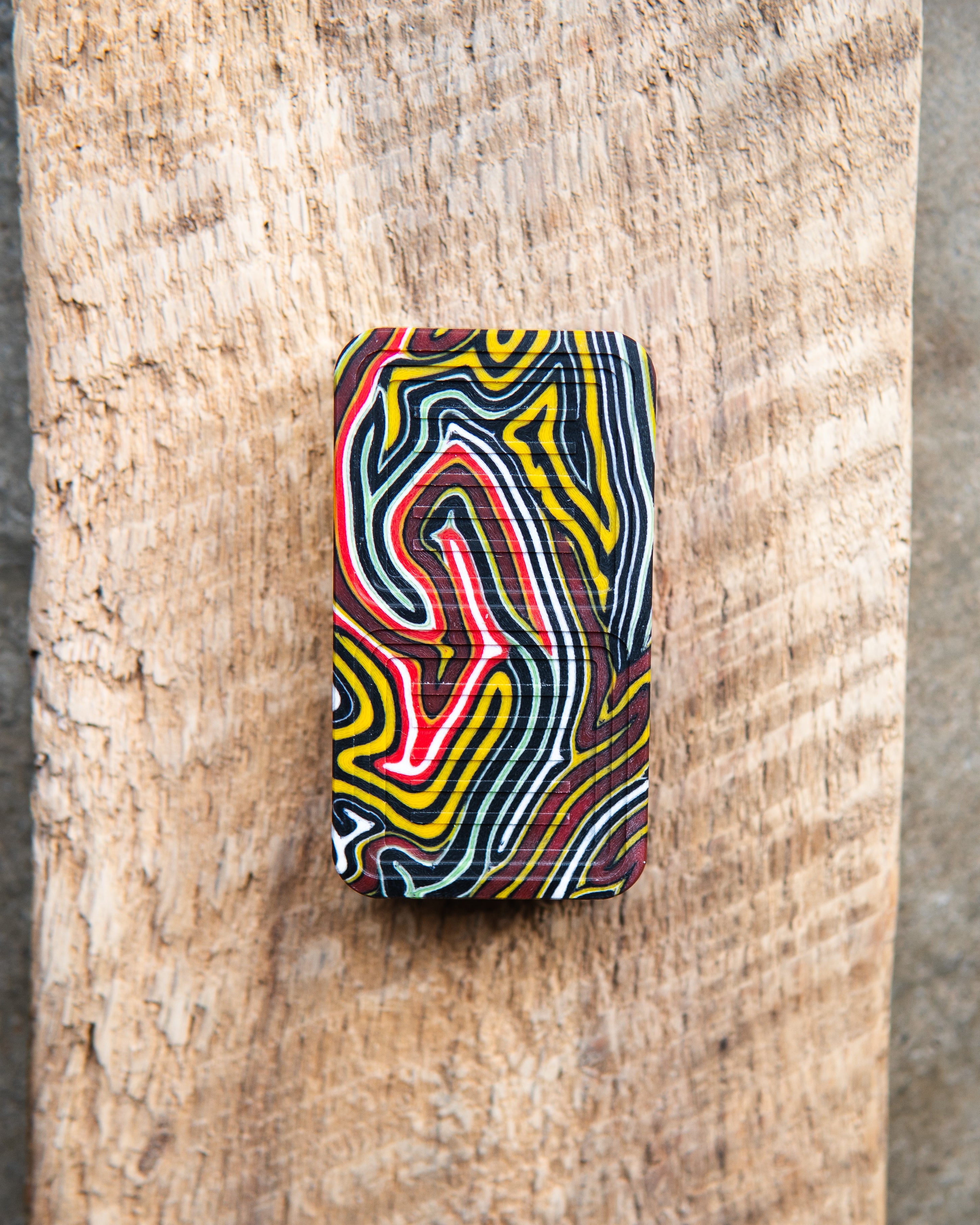 Tile Fidget Slider (Gen 1) - Maker's Choice, Chaos Micarta