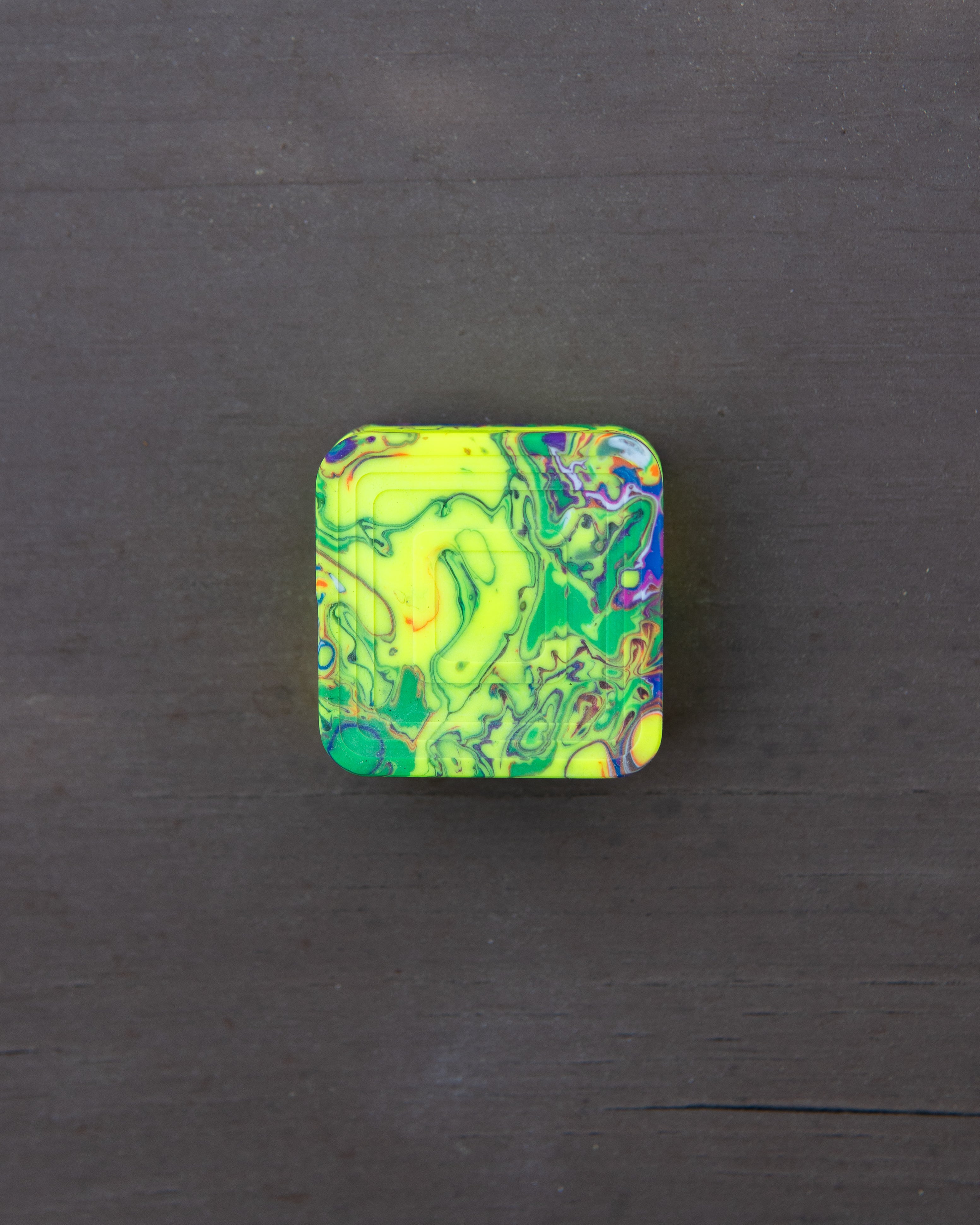 Mini Tile Fidget Slider - Maker's Choice, Retrovertigo Resin #2