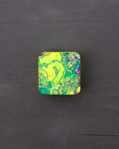 Mini Tile Fidget Slider - Maker's Choice, Retrovertigo Resin #2