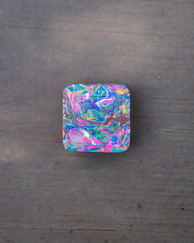 Mini Tile Fidget Slider - Maker's Choice, Retrovertigo Resin #3