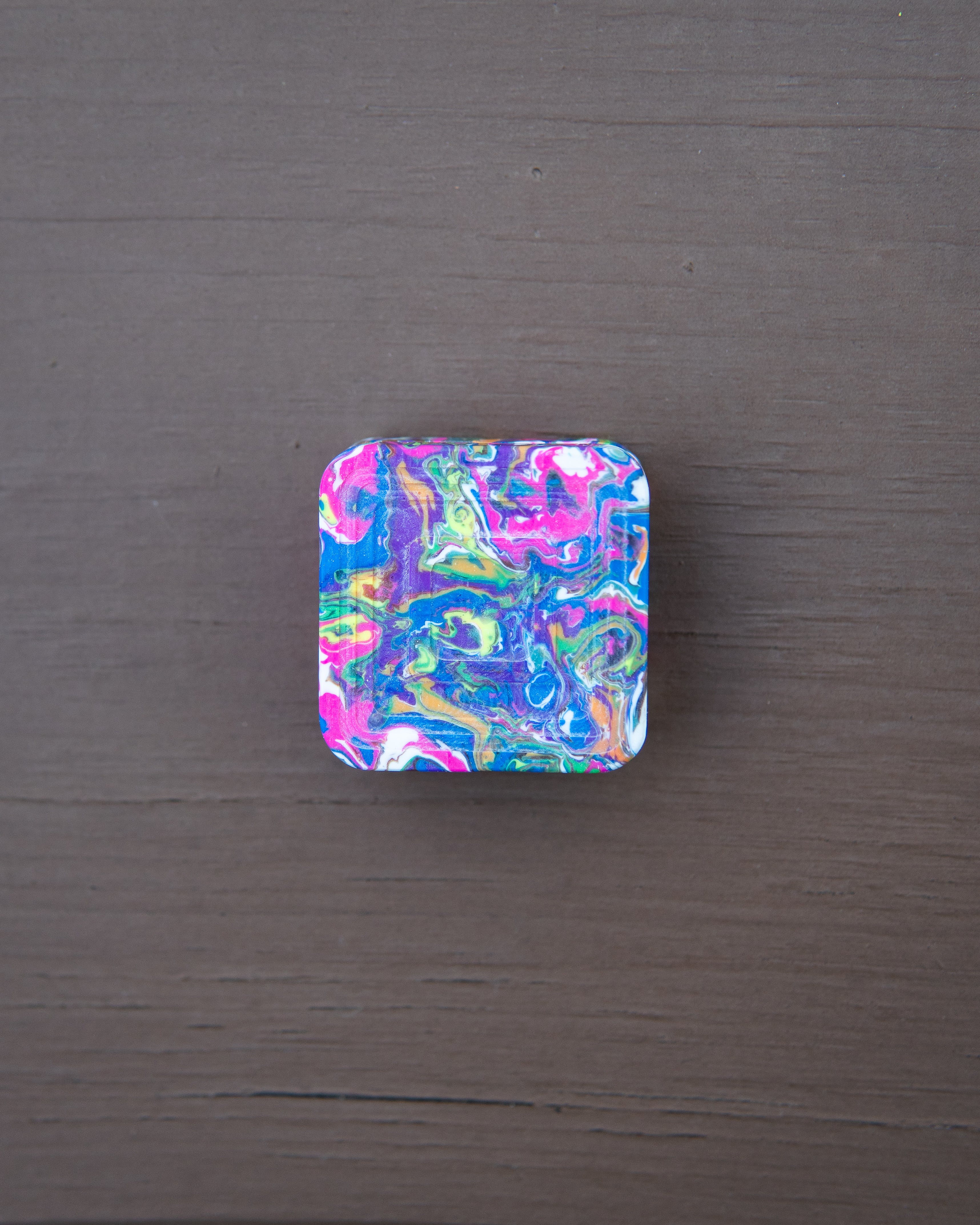 Mini Tile Fidget Slider - Maker's Choice, Retrovertigo Resin #4