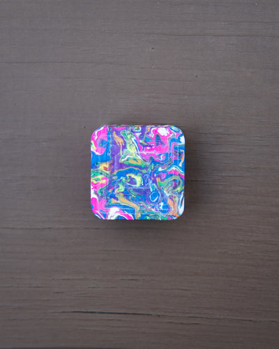 Mini Tile Fidget Slider - Maker's Choice, Retrovertigo Resin #4