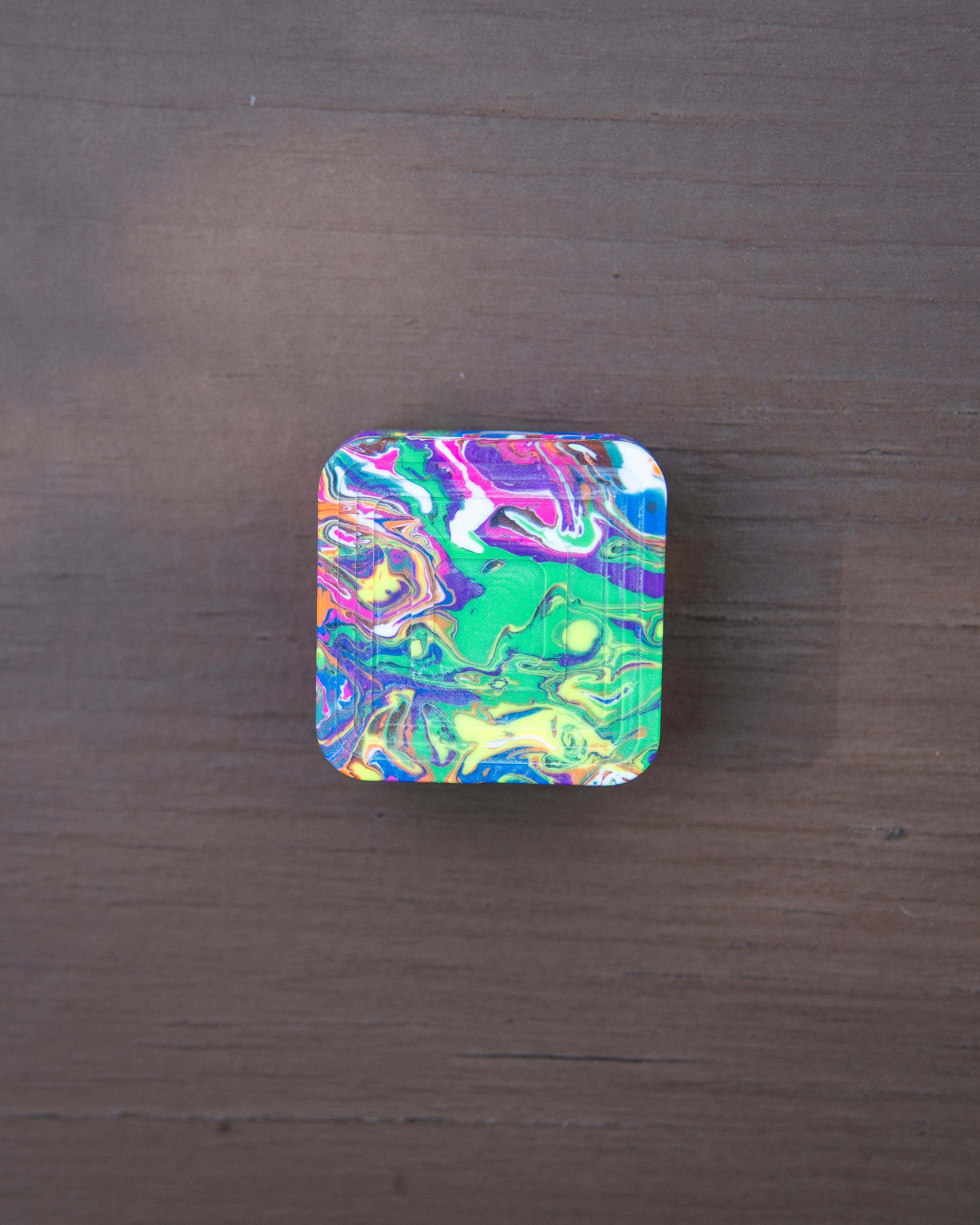 Mini Tile Fidget Slider - Maker's Choice, Retrovertigo Resin #5