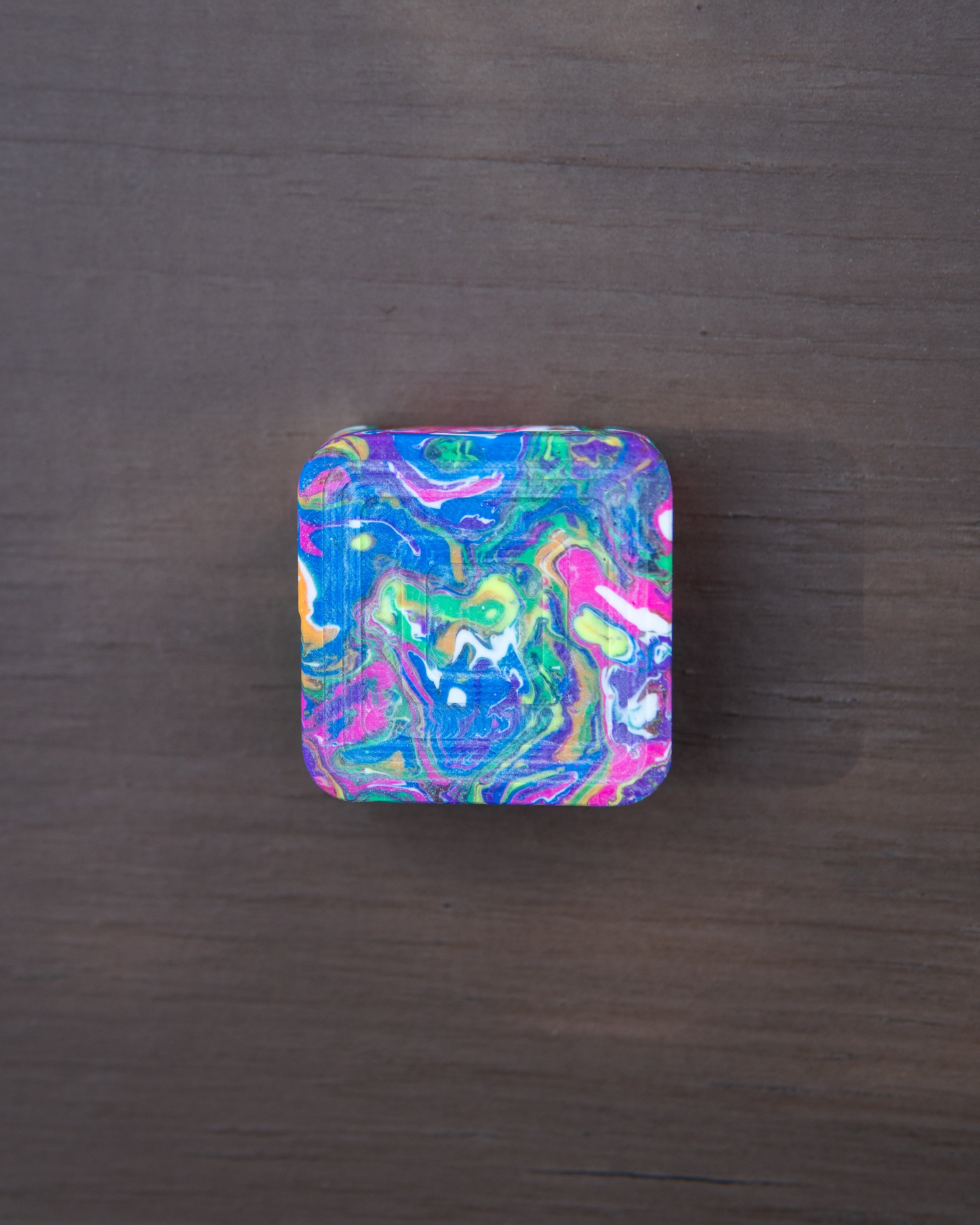 Mini Tile Fidget Slider - Maker's Choice, Retrovertigo Resin #5