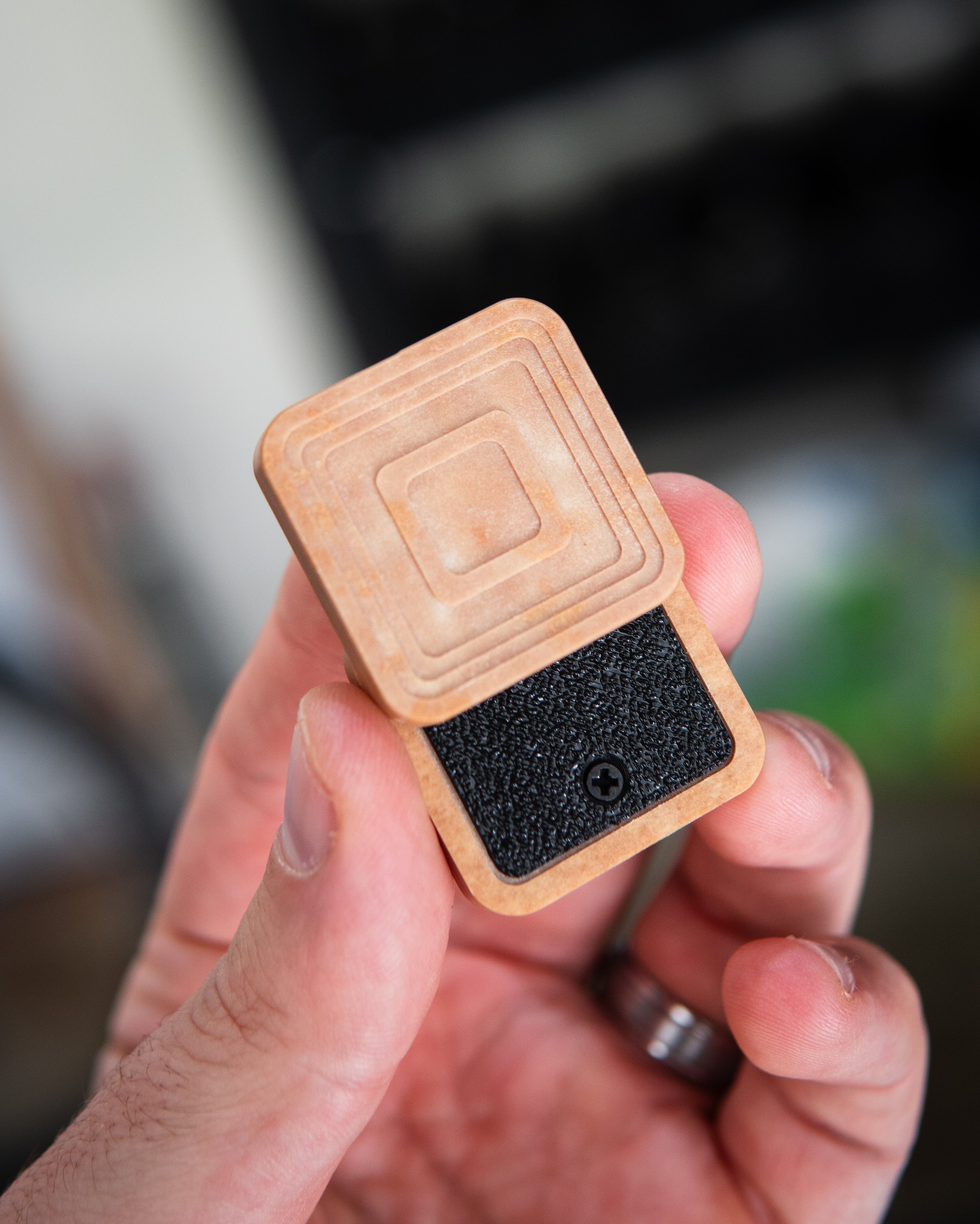 Mini Tile Fidget Slider - Richlite