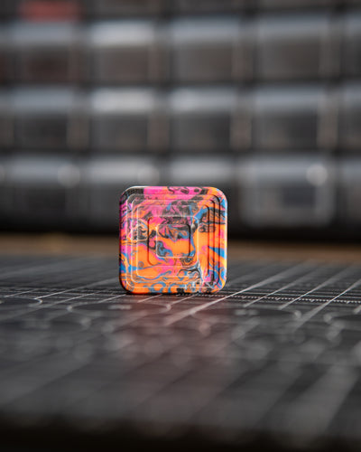 Mini Tile Fidget Slider - Maker's Choice, Guitar Slab Resin