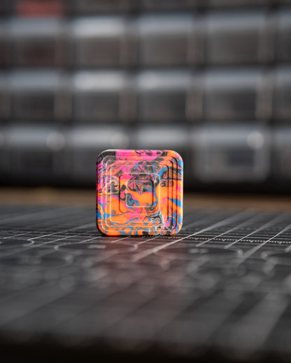 Mini Tile Fidget Slider - Maker's Choice, Guitar Slab Resin