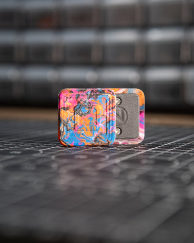 Mini Tile Fidget Slider - Maker's Choice, Guitar Slab Resin
