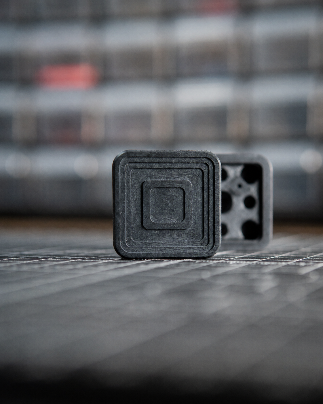 Mini V2 Tile Fidget Slider - Richlite