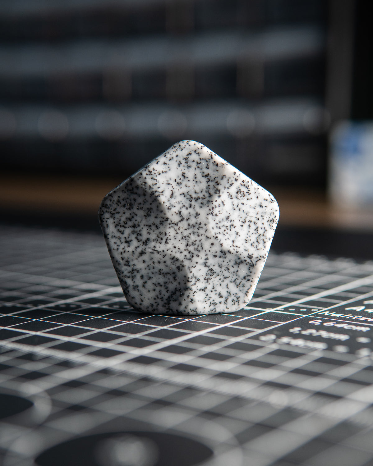 The ISO - Silent Magnetic Haptic Coin (Grip-Tec GripX, White)