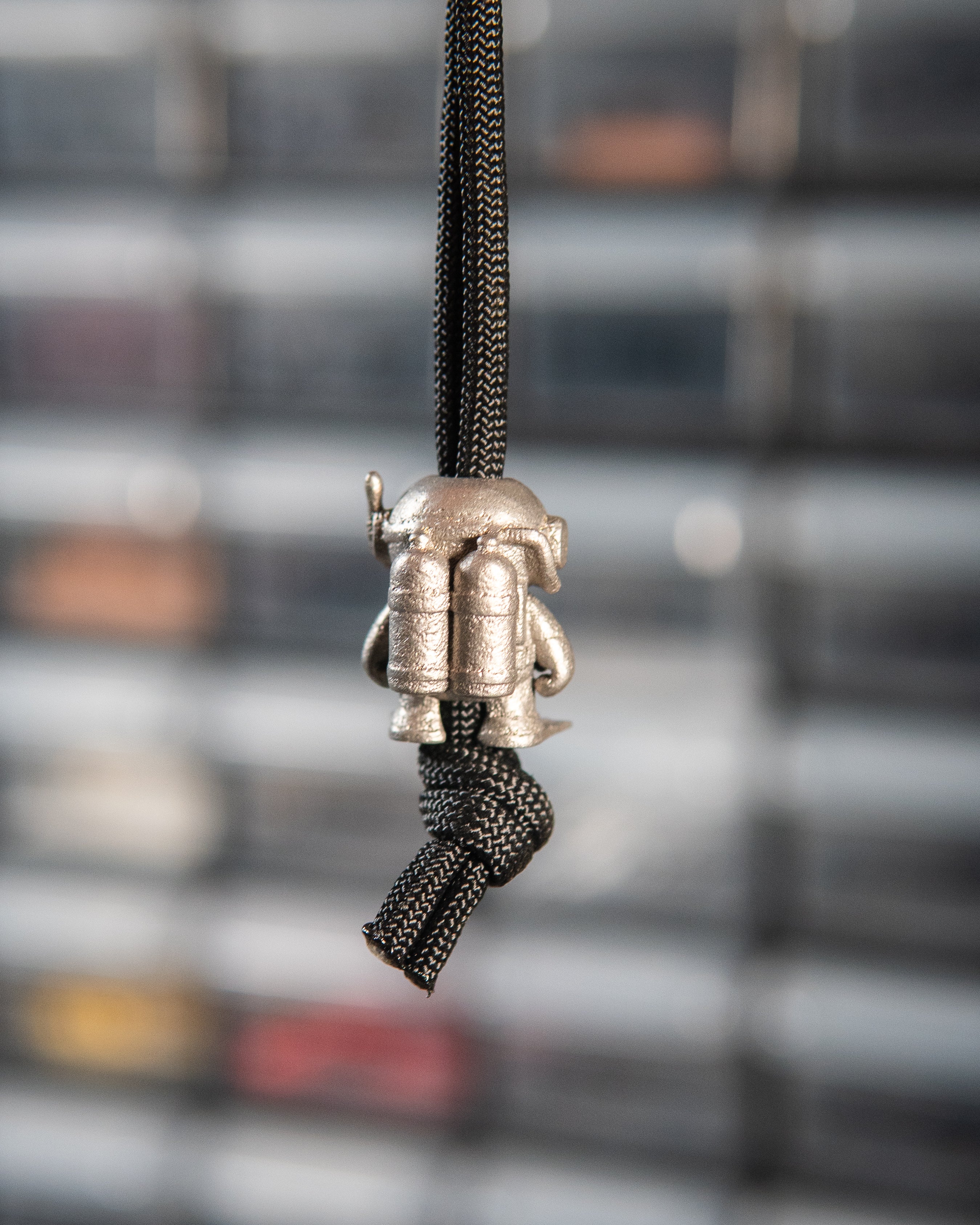 Scuba Steve Gearling Lanyard Bead - Titanium