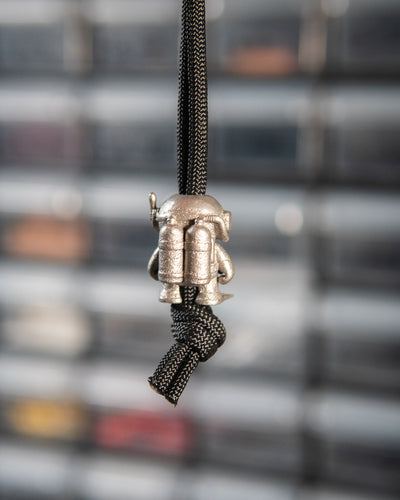 Scuba Steve Gearling Lanyard Bead - Titanium